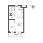 ORSUS戸越銀座の間取り画像