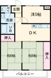 ヴィラヴィスタの間取り画像