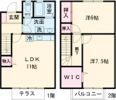 リヴェール Aの間取り画像