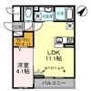 ディール川口の間取り画像