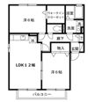 セーラム仙波 Aの間取り画像