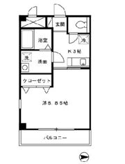 Amenity Courtの間取り画像
