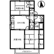 セジュール友清 B棟の間取り画像