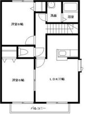 セレーノ参番館の間取り画像