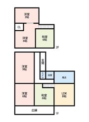 熊谷市戸建の間取り画像