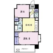 ステートリーマンション鷲崎の間取り画像