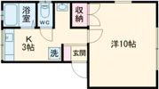 マーセルヨコガワの間取り画像