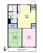 吉田マンションの間取り画像