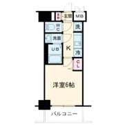 プレサンス海老江ジャルダンの間取り画像