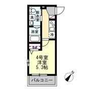 ベイルーム本町通りⅡの間取り画像