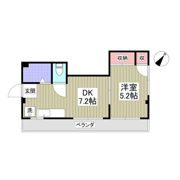 コーポイワセの間取り画像