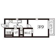 ブリッジ2の間取り画像