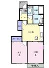 グレースなごみBの間取り画像