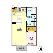 メルシー Cの間取り画像