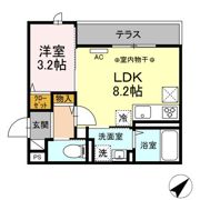 ブリーズコースト夕陽ヶ丘の間取り画像