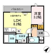 ブリーズコースト夕陽ヶ丘の間取り画像