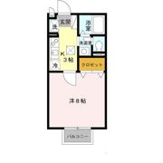 アビタシオン グラートの間取り画像