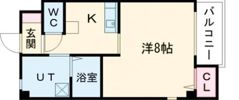 エヌエムトラントウエストの間取り画像