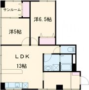 グランディオ光月の間取り画像