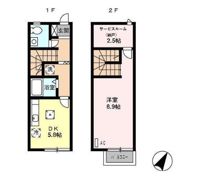 セントラルガーデン Aの間取り画像