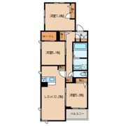Grandy Villa Central Park Ⅰの間取り画像