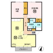 サンビレッジ・プルミエの間取り画像