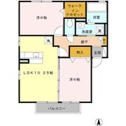 エスポワール ルナ Aの間取り画像