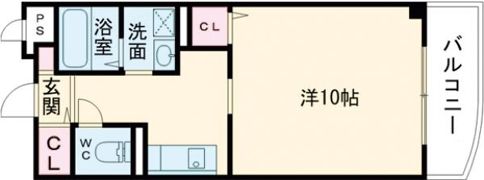 アベニール香里の間取り画像