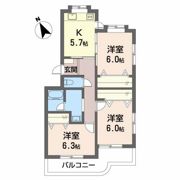 ハイツサンスカイの間取り画像