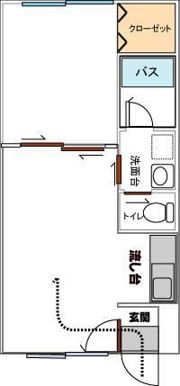 ピュアパレス函館Ⅱの間取り画像