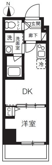 ハーモニーレジデンスグローバルキャピタルの間取り画像