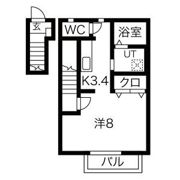 ソレイユ桜町の間取り画像