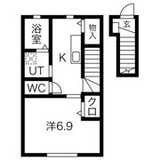 Bloom garden A棟の間取り画像