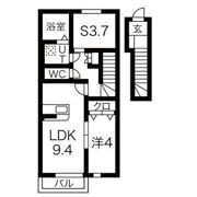 リジエール花巻の間取り画像