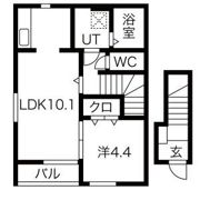 クレスト桜町の間取り画像