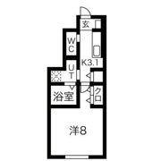 grand claire(グランクレール)B棟の間取り画像