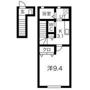 コンフォートグレイスBの間取り画像