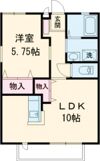 Y2ツルタ・パナハイツの間取り画像