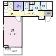 ルミナス カニヤの間取り画像