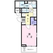 ルミナス カニヤの間取り画像