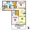 サクシード高浜 Bの間取り画像