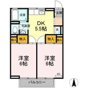 ジュネス陽光台の間取り画像