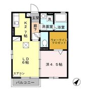 クレールの間取り画像