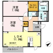 サンルーチェの間取り画像