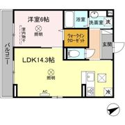 クレシアコートの間取り画像