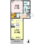 クローリスAの間取り画像