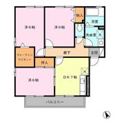 エトワールパレス E棟の間取り画像