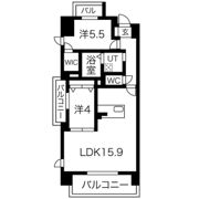 THE MUSE栗山の間取り画像