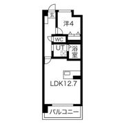 THE MUSE栗山の間取り画像
