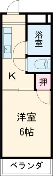 フリーデンハイム平和の間取り画像